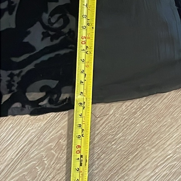 Lane Bryant Women Tank Top Size 20 Black Velvet & Satin Whimsigoth Balletcore - Picture 11 of 11